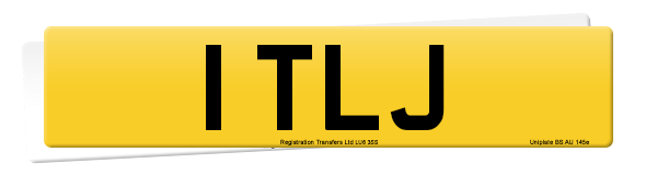 Registration number 1 TLJ